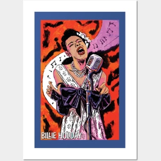 Billie Holiday Posters and Art